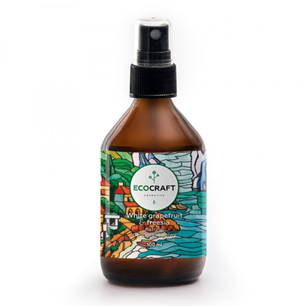 Ecocraft Дезодорант-спрей для тела 'Белый грейпфрут и фрезия' 100 мл