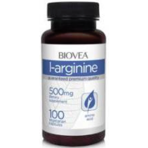 BioVea L-Аргинин 500 мг 100 вег капсул...