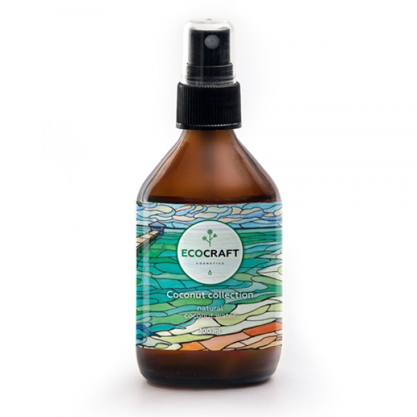 Ecocraft Вода кокосовая для лица `Кокосовая коллекция` 100 мл