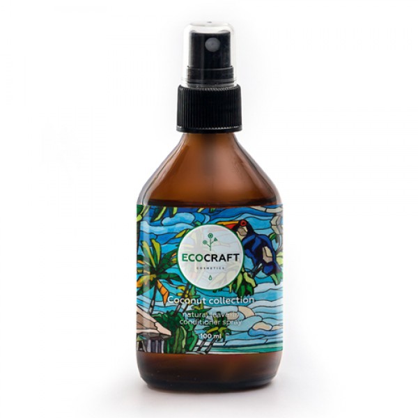 Ecocraft Спрей для волос `Кокосовая коллекция` 100 мл