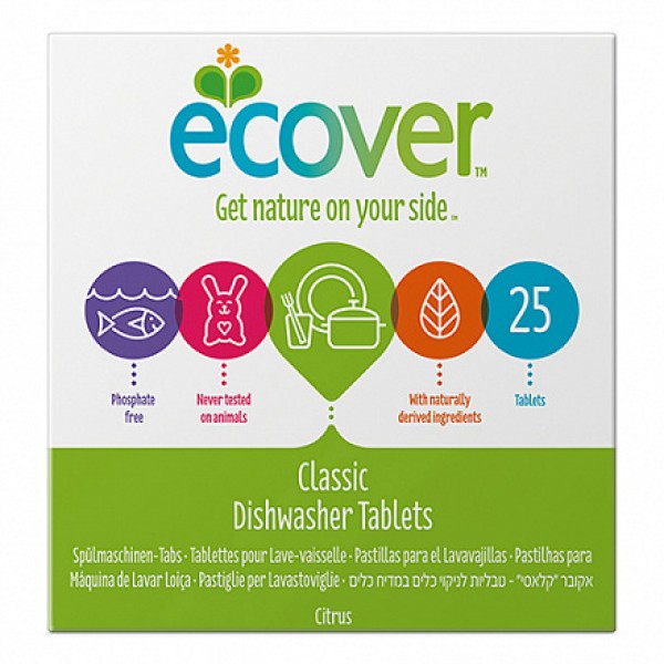 Ecover Экологические таблетки для посудомоечной ма...