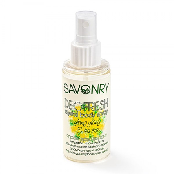 Savonry Спрей-дезодорант 'Ylang-ylang & tea tree' 100 мл