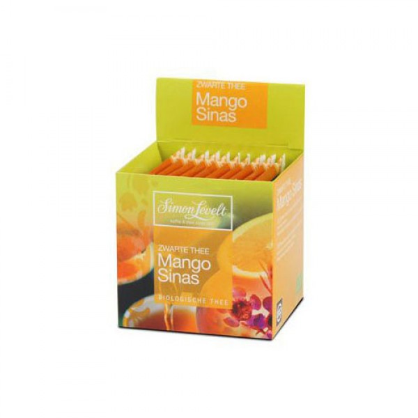 Simon Levelt Чай Чёрный байховый ароматизированный Mango Orange 17.5 г