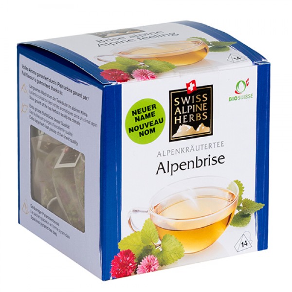 Swiss Alpine Herbs Чай травяной из Альпийских трав освежающий 14 г