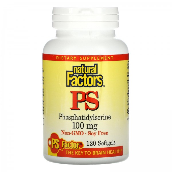 Natural Factors PS 100 mg 120 Softgels