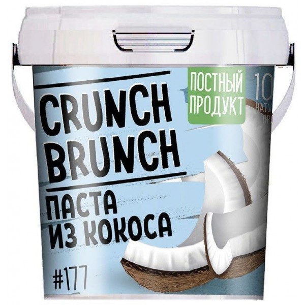 Crunch-Brunch Кокосовая паста 1000 г...