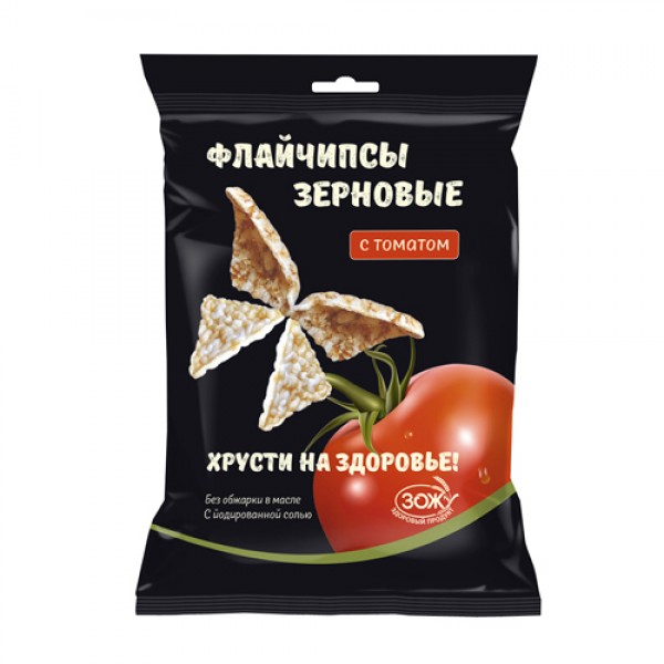 Flychips Флайчипсы с томатом, зерновые 40 г...