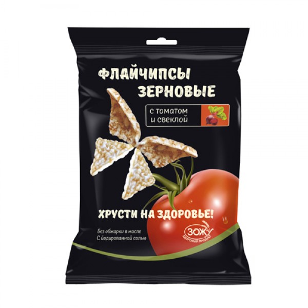 Flychips Флайчипсы с томатом и свеклой, зерновые 4...