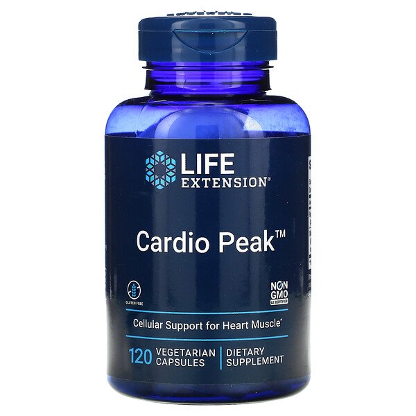 Life Extension Cardio Peak здоровье сердца 120 вег...