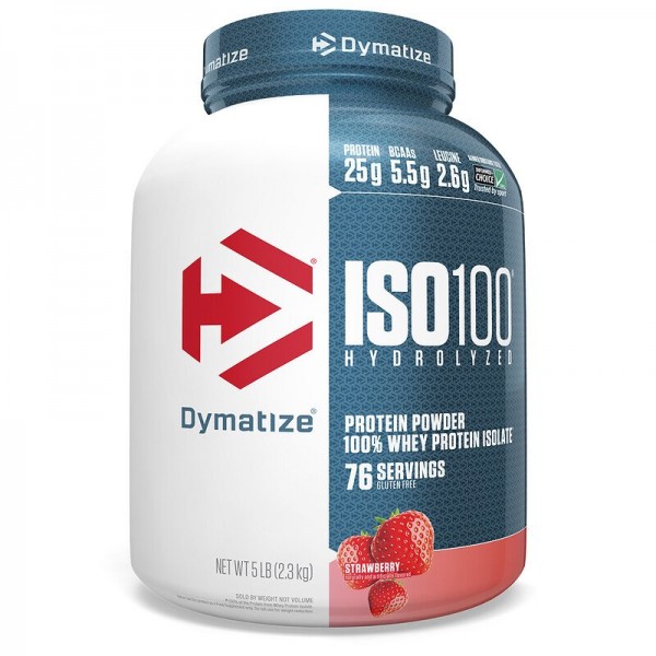 Dymatize Nutrition Изолят ISO-100 2270 г Клубника
