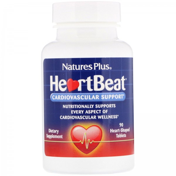 Nature's Plus HeartBeat поддержка сердечно-сосудис...
