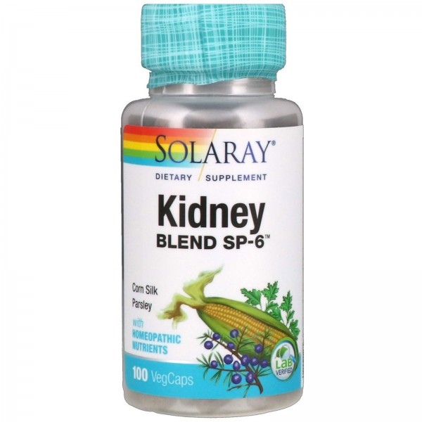 Solaray Kidney Blend SP-6 комплекс для почек 100 р...