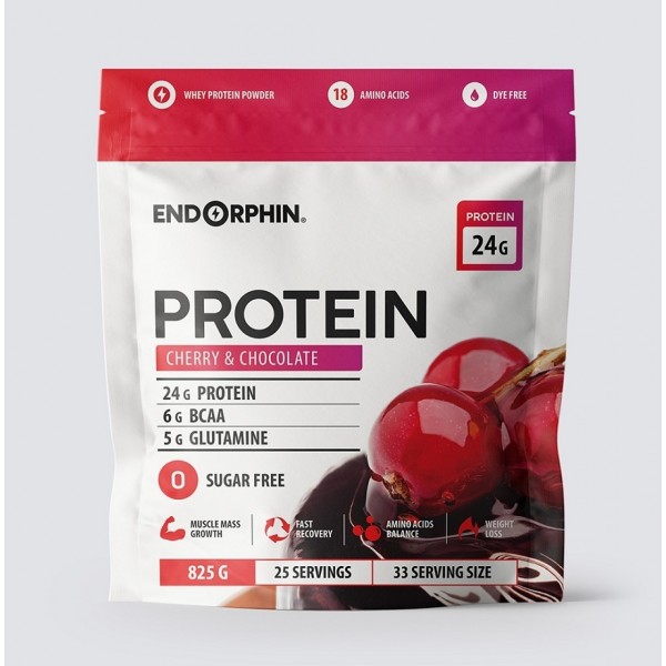 Endorphin Вэй Протеин 825 г (пакет) Вишня в Шоколаде
