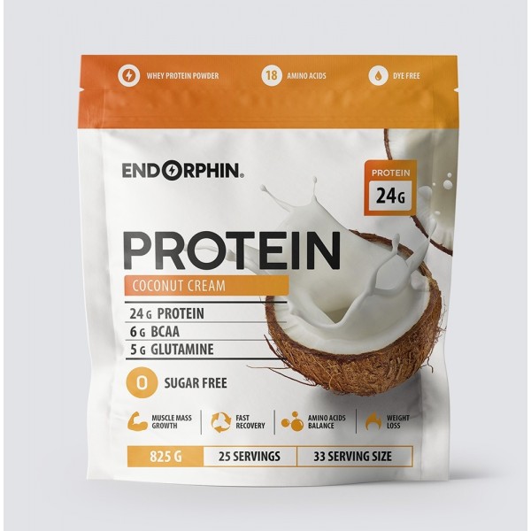 Endorphin Вэй Протеин 825 г (пакет) Кокосовый крем