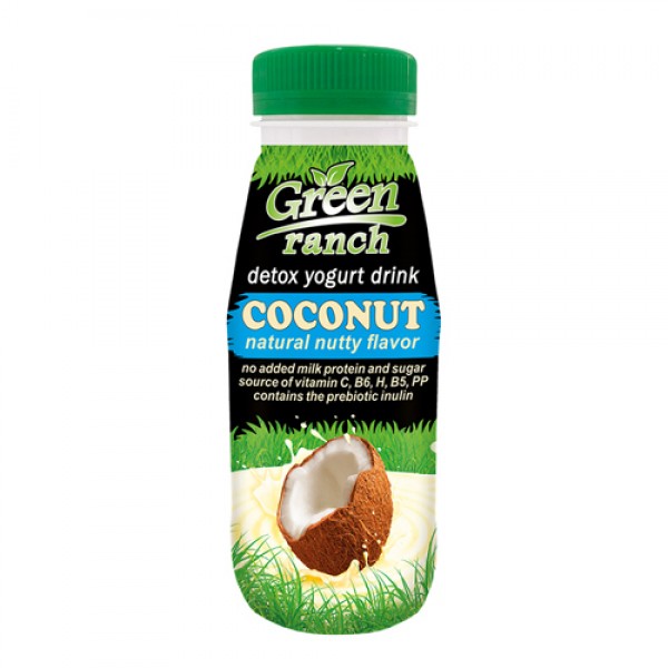 Green ranch Напиток кокосовый на йогуртной закваске, без молока 250 г