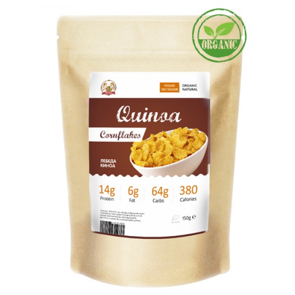 Ufeelgood Хлопья Киноа / Quinoa cornflakes organic...