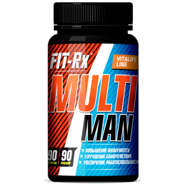 FIT-Rx Мужские витамины Мульти Мэн 90 таблеток...