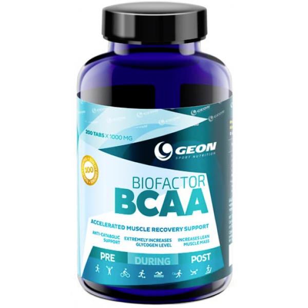GEON BCAA БиоФактор 200 таблеток