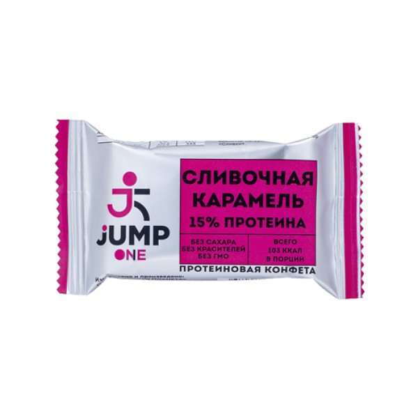 Jump Конфета орехово-фруктовая со вкусом `Сливочная карамель` 30 г