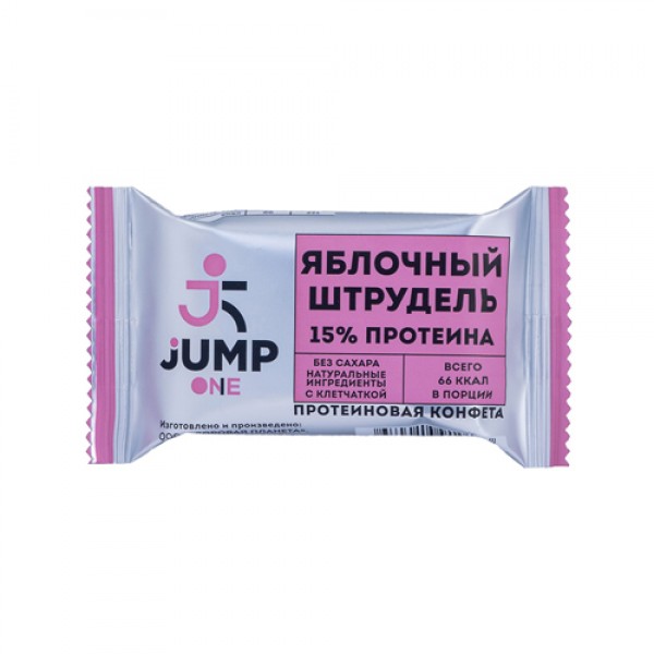 Jump Конфета фруктовая со вкусом `Яблочный штрудел...