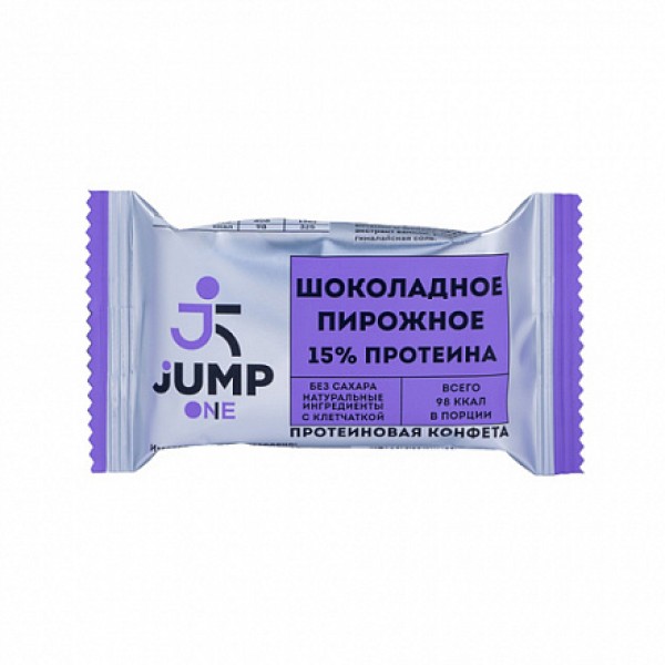 Jump Конфета орехово-фруктовая со вкусом `Шоколадное пирожное` 30 г