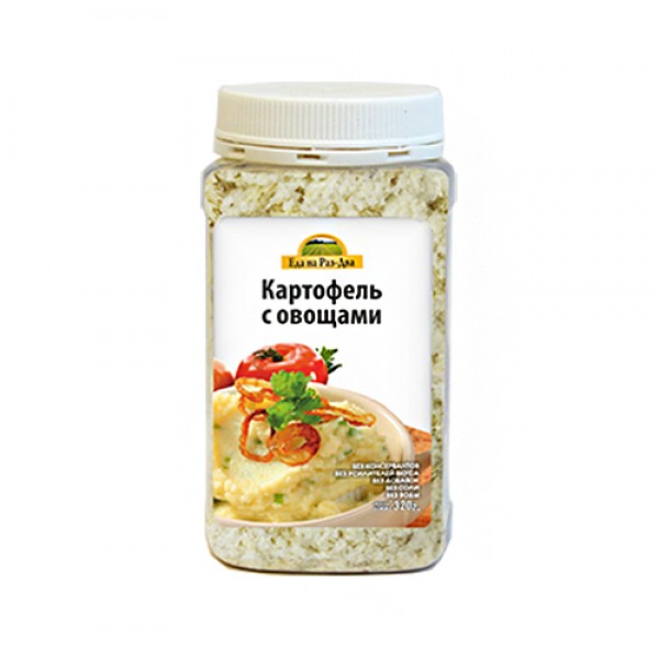 Здоровая Еда Картофельное пюре с овощами 320 г