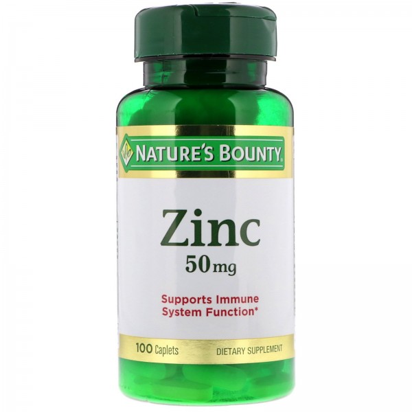 Nature's Bounty Цинк 50 мг 100 таблеток...