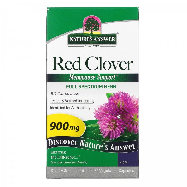 Nature's Answer Красный клевер 450 мг 90 вегетарианских капсул