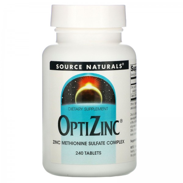 Source Naturals OptiZinc цинк 240 таблеток...