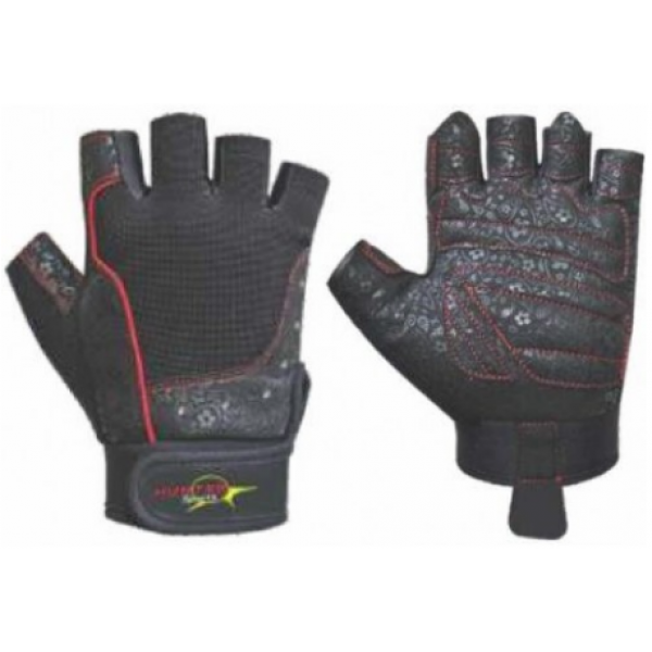 Hunter Sports Женские перчатки для спорта 2006 Черно-красные L