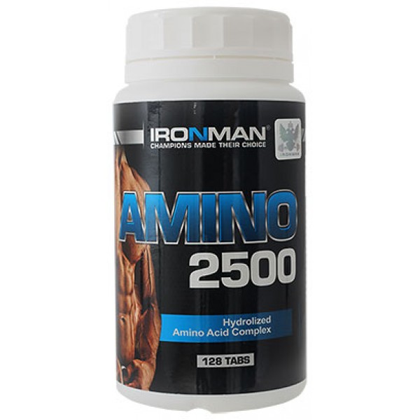 Ironman Амино 2500 мг 128 таблеток