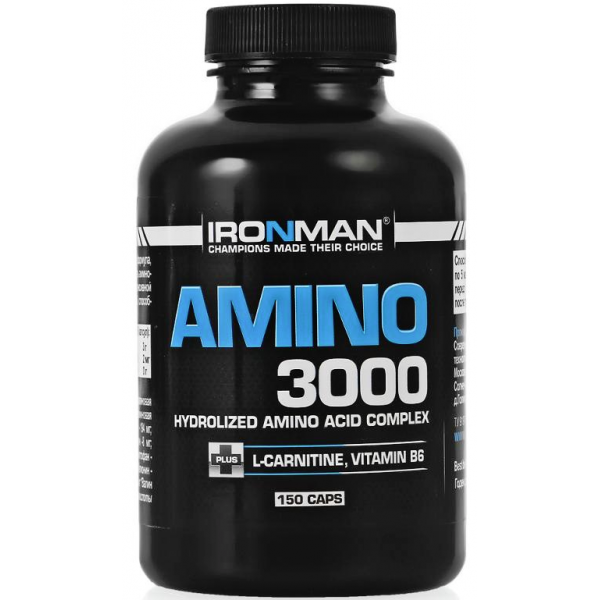 Ironman Амино 3000 мг 150 капсул