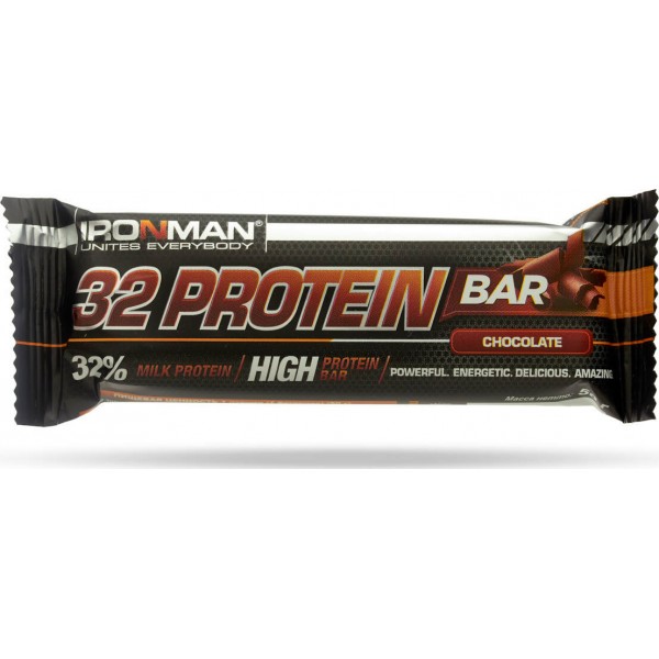 Ironman Батончик 32% Протеин 50 г Шоколад-Тёмная г...