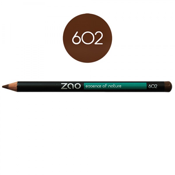 Zao make-up Карандаш для глаз, бровей, губ 602 'Тёмно-коричневый' 1.14 г