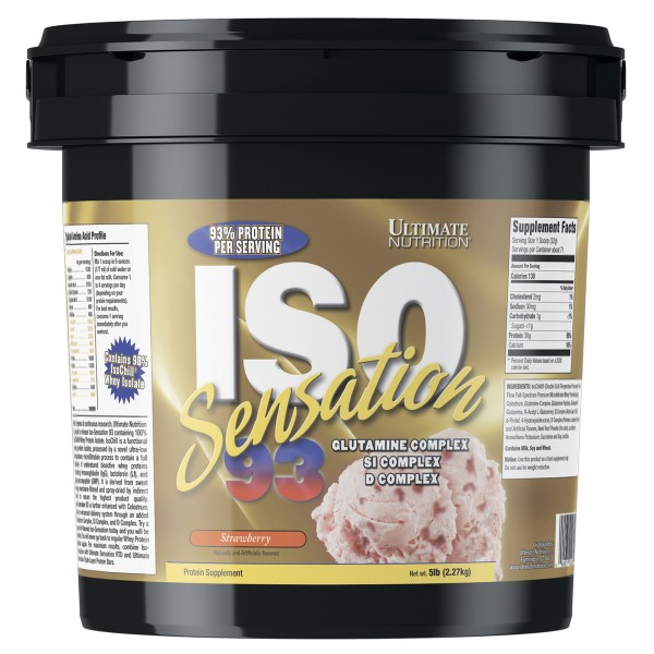 Ultimate Nutrition Протеин ISO Sensation 2270 г Кл...