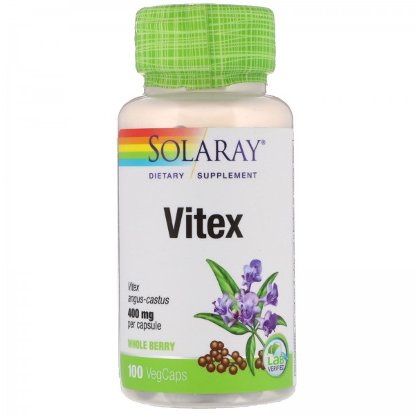 Solaray Витекс 400 мг 100 капсул