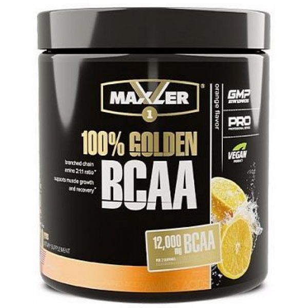 Maxler 100% Golden BCAA 210 г Апельсин