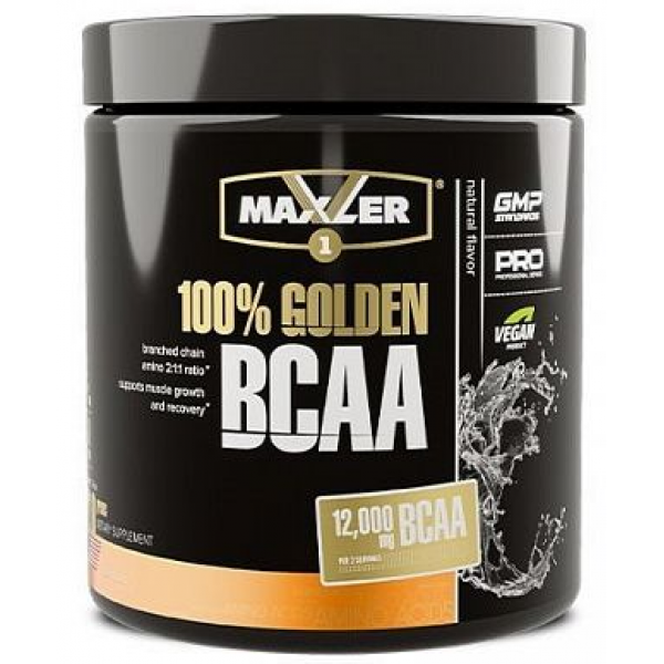 Maxler 100% Golden BCAA 210 г без вкуса