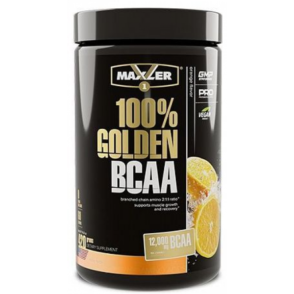 Maxler 100% Golden BCAA 420 г Апельсин