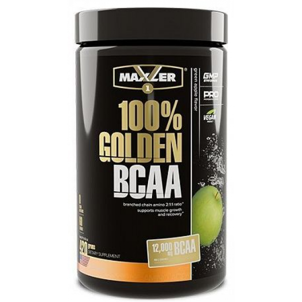 Maxler 100% Golden BCAA 420 г Зеленое яблоко