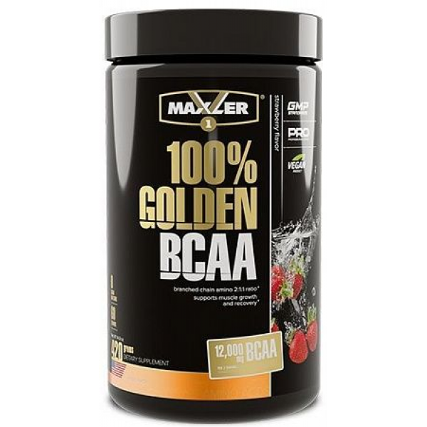 Maxler 100% Golden BCAA 420 г Клубника