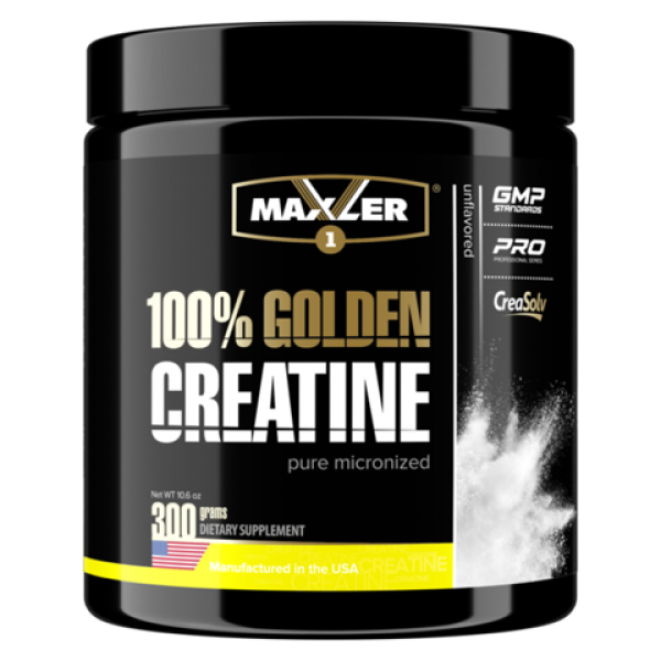 Maxler 100% Golden Креатин моногидрат (банка) 300 ...