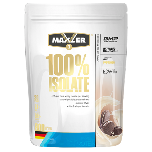 Maxler 100% Изолят 900 г Печенье-крем...