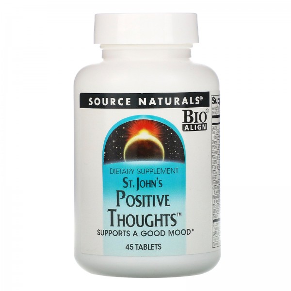 Source Naturals Зверобой «Положительные мысли» 45 таблеток