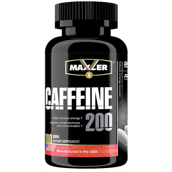 Maxler Кофеин 200 мг 100 таблеток