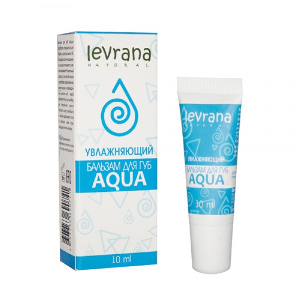 Levrana Бальзам для губ `Aqua`, увлажняющий 10 мл...