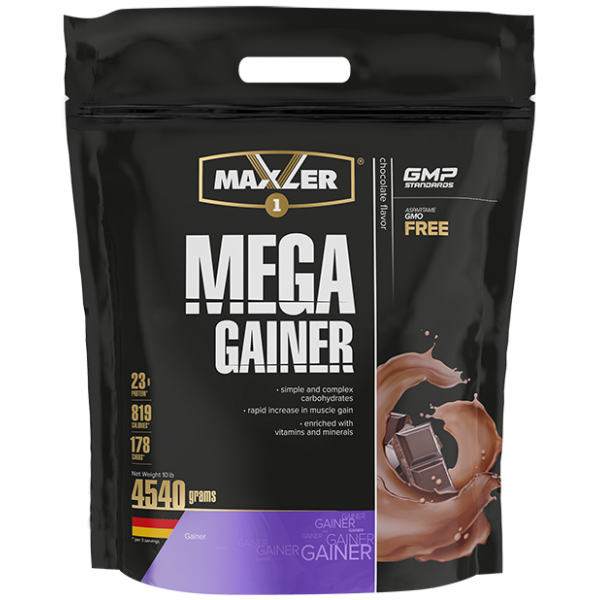 Maxler Мега Гейнер 4540 г Шоколад