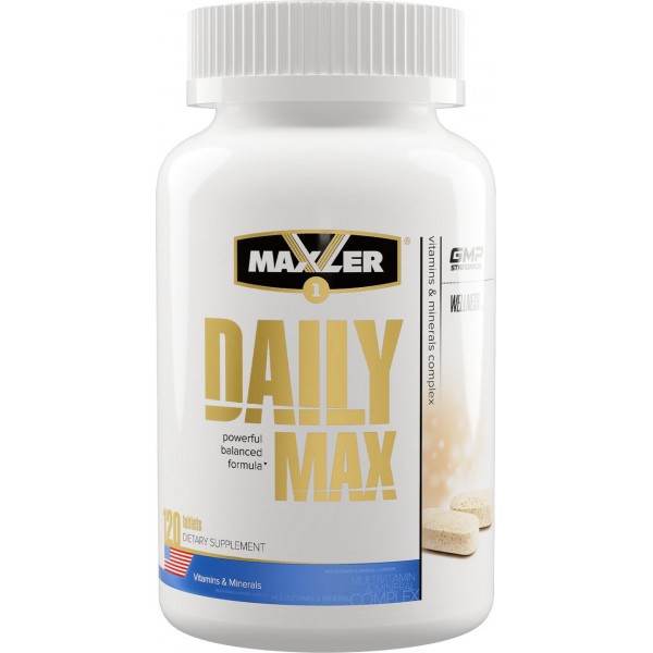 Maxler Мультивитамины Daily Max 120 таблеток...