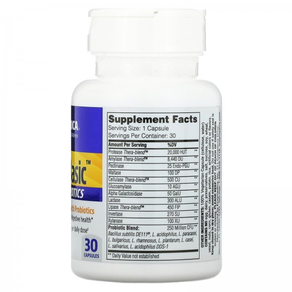 Enzymedica Digest Basic с пробиотиками 30 капсул