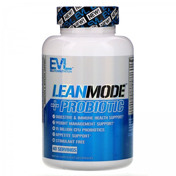 EVLution Nutrition LeanMode с пробиотиком 120 капс...